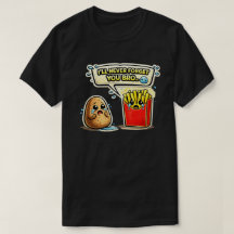 Ik zal je nooit vergeten bro Aardappel Kunst
