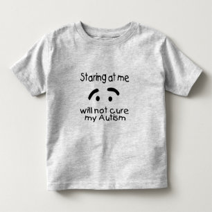 Ik zal mijn autisme niet genezen kinder shirts