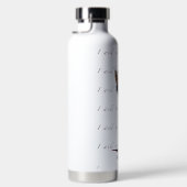 "Ik zal niet bezinken!" - Waterfles (Rechts)