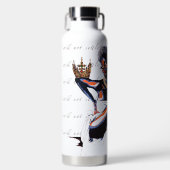 "Ik zal niet bezinken!" - Waterfles (Voorkant)