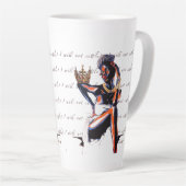 Ik zal niet Settle. -Latte Mok (Rechterhoek)