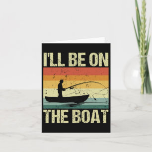 Ik zal op de boot zijn - Gevist buitenvisser Kaart