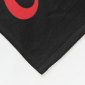 Ik zal thuis zijn voor Kerstmis Trump Grappige ker Fleece Deken (Hoek)