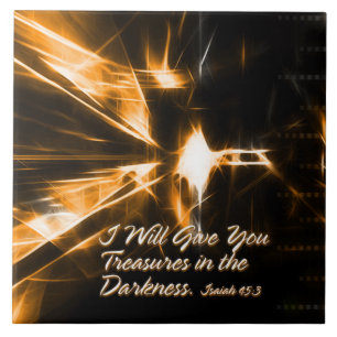 Ik zal u schatten geven in de duistere Tegels Tegeltje