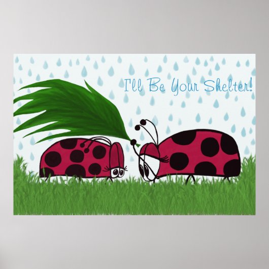 Ik zal uw Shelter Print zijn (Voorkant)