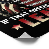 Ik zeg Merry KerstGod Bless America dat ik Pistool Poster (Hoek)