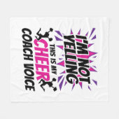 Ik zeg niet dat dit mijn troep is. fleece deken (Voorkant (Horizontaal))