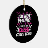 Ik zeg niet dat dit mijn troep is. keramisch ornament (Rechts)