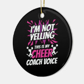 Ik zeg niet dat dit mijn troep is. keramisch ornament (Links)