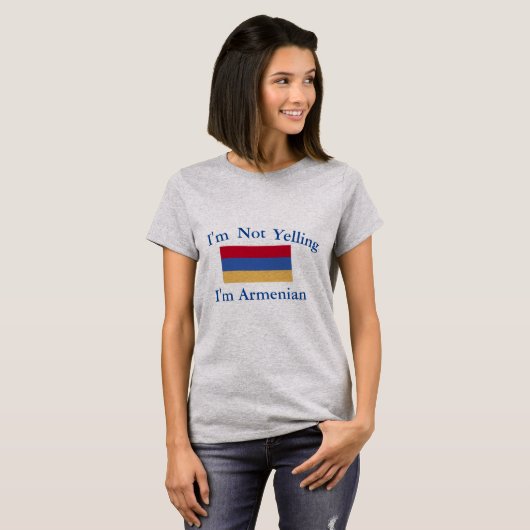 Ik zeg niet dat ik Armeens T-Shirt ben (Voorkant volledig)