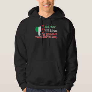 Ik zeg niet dat ik Italiaans ben. Zo praten we Lou Hoodie