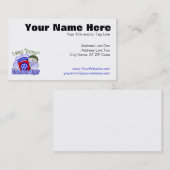 Ik zeg pomp [82e vliegtuig] visitekaartje (Voorkant / Achterkant)