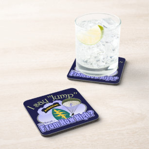 Ik zeg "Sprong" Drankjes Onderzetter