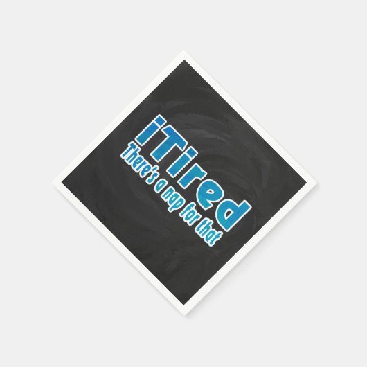 Ik zei dat daar een nap voor is servet (Hoek)