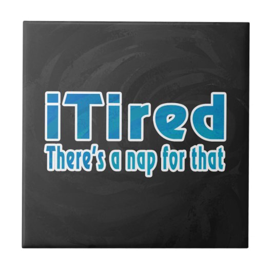 Ik zei dat daar een nap voor is tegeltje (Voorkant)