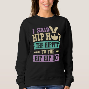 Ik zei dat je de hippie moest overhelen. trui