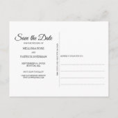 Ik zei Ja | Save the Date Briefkaart (Achterkant)