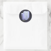 Ik zei toch dat ik ziek was rond de Sticker (Tas)