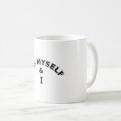 Ik zelf en ik Typografie Koffiemok (Voorkant rechts)