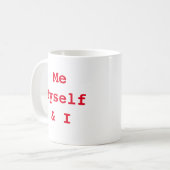 Ik zelf & ik koffiemok (Voorkant links)