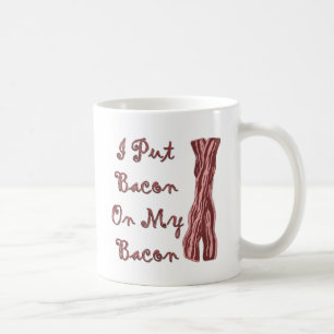 Ik zet Bacon op mijn rug Koffiemok