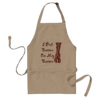 Ik zet Bacon op mijn rug Standaard Schort