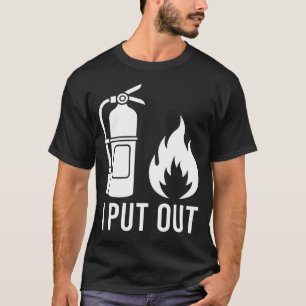 Ik zet brandblusapparaat uit. t-shirt