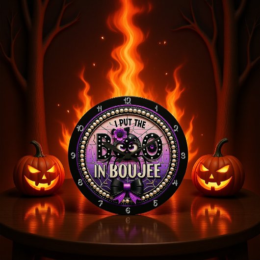 Ik zet de Boo in Boujee Grote Klok