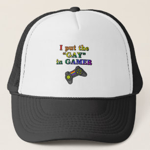 Ik zet de GAY in Gamer Trucker Pet