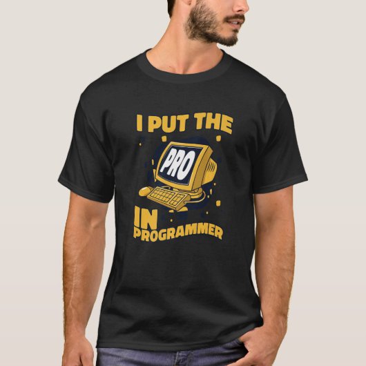 Ik zet de Pro in de volledige Stapelsoftware van d T-shirt (Voorkant)