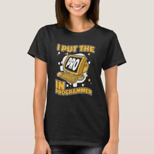 Ik zet de Pro in de volledige Stapelsoftware van d T-shirt