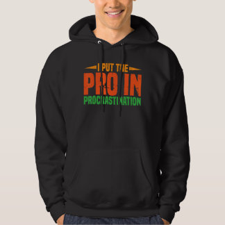 Ik zet de procrisie in procrastatie hoodie
