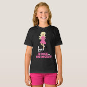 Ik zet de Rince in Princess Blond Hair Irish Dance T-shirt (Voorkant volledig)