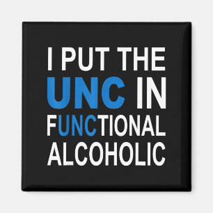Ik Zet De Unc In Functionele Alcoholische Grappige Magneet