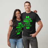 Ik zet dubbeldeks St Paddys Day Funny St Patricks T-shirt (Unisex)