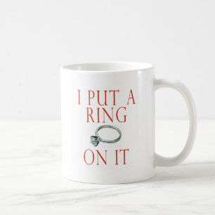 Ik zet een Ring op het Groom Verloving Koffiemok