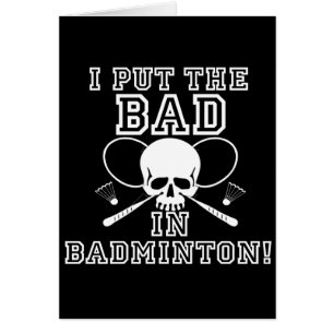 Ik zet het bad in Badminton