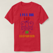 Ik zet het slechte in Badminton 1 T-shirt (Design voorkant)