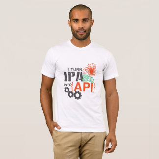 Ik zet IPA om in API T-shirt