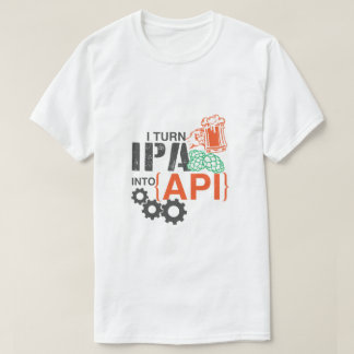 Ik zet IPA om in API T-shirt