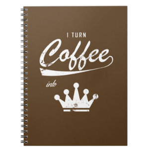 Ik zet koffie in KOM's Notitieboek