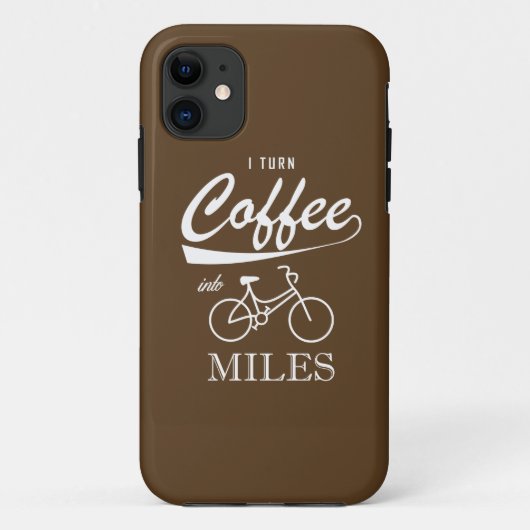 Ik zet koffie in Miles Case-Mate iPhone Case (Achterkant)