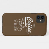 Ik zet koffie in Miles Case-Mate iPhone Case (Achterkant (horizontaal))