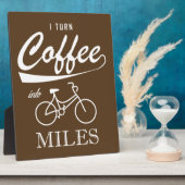 Ik zet koffie in Miles Fotoplaat (Zijkant)