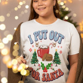 Ik zet me neer voor de kerstman t-shirt