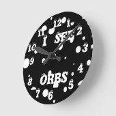 Ik zie de klok van de Orbs-muur (Hoek)