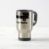 "Ik zie dode mensen" Funeral Director Gifts Reisbeker (Voorkant rechts)