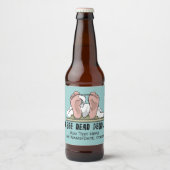 Ik zie dode mensen gepersonaliseerd bier etiket (Voorkant)
