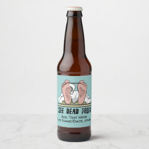 Ik zie dode mensen gepersonaliseerd bier etiket