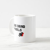 Ik zie dode pixels koffiemok (Voorkant links)
